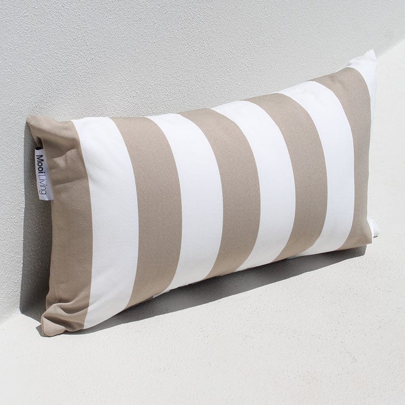 Classic Taupe Outdoor Cushions Olefin by Mooi Living
