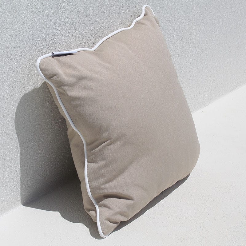 Classic Taupe Outdoor Cushions Olefin by Mooi Living