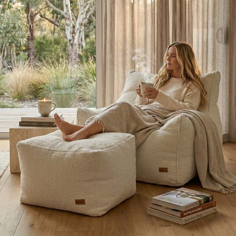Living Room Bean Bag Ideas - Stylish, Comfortable Indoor Seating