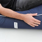 Navy Isla Sunlounger Bean Bag by Mooi Living