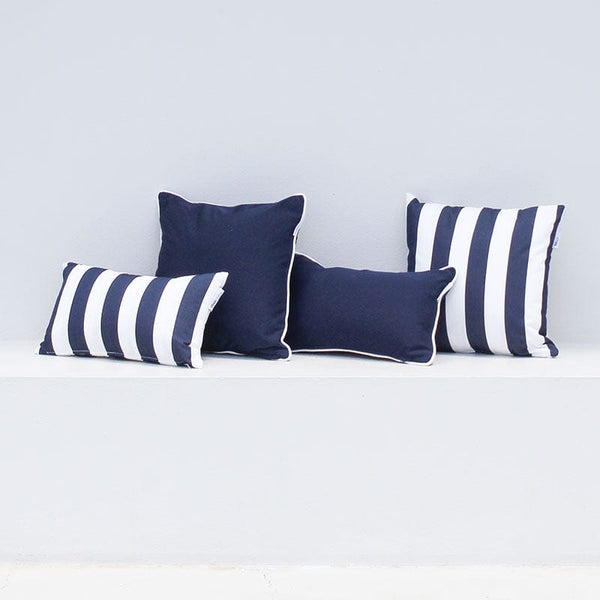 Resort Style Outdoor Cushions in Navy outdoor Bean Bag by Mooi Living 