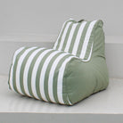 Outdoor Olefin Bean Bags Australia by Mooi Living,MOBORABB-STRI-GRE