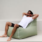 Sage Green Outdoor Bora Bora Bean Bag Chair, MOBORABB-GRE