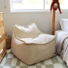 Mini Mooi Cord Bean Bag Chair  indoor bean bag by Mooi Living– soft, kid-sized corduroy set for cozy indoor lounging