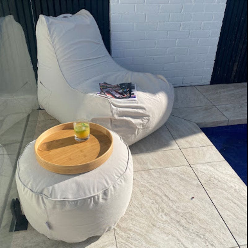 Bora Bora Bean Bag Chair & Ottoman outdoor Bean Bag by Mooi Living- Customer Pic