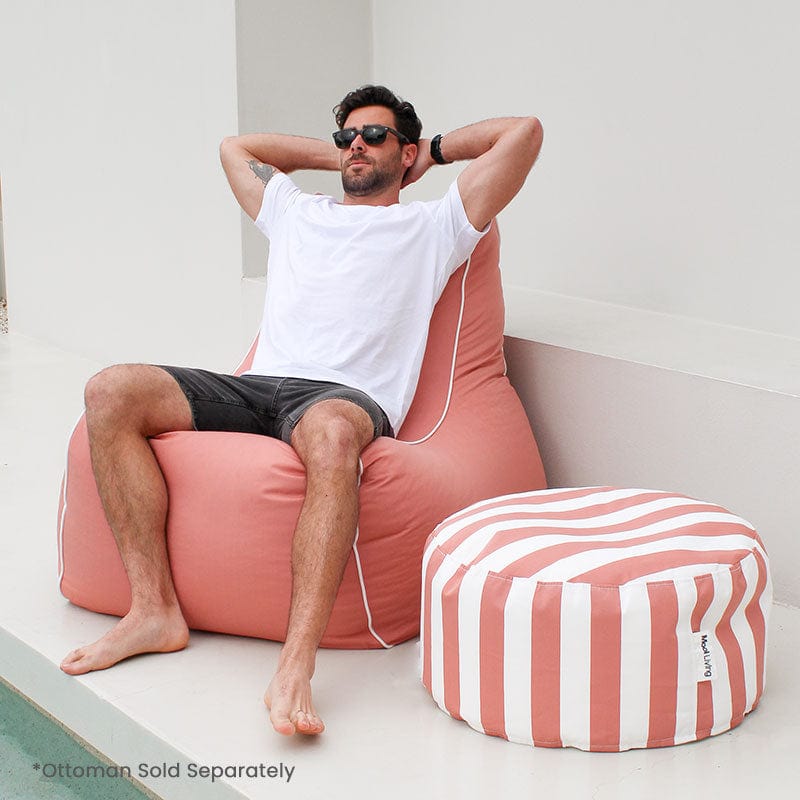 Blush Outdoor Bean Bag Chairs outdoor bean bag by Mooi Living