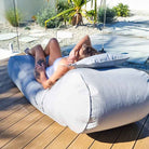 Stone Isla Recliner Sunlounge Outdoor Bean Bag